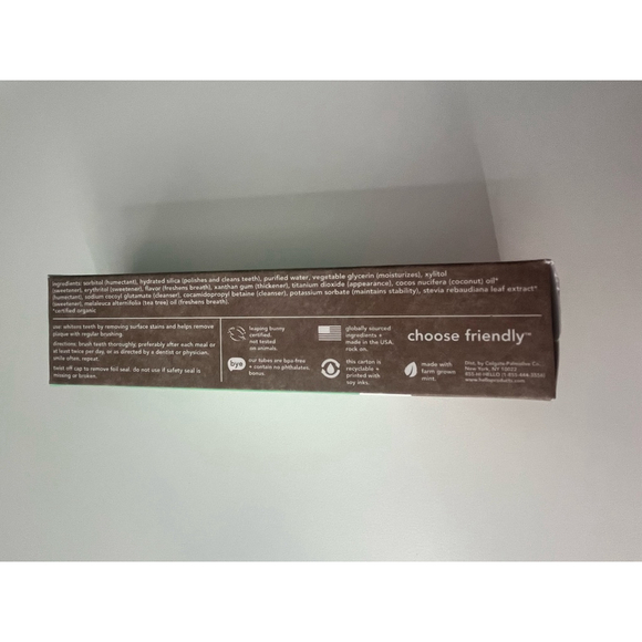 Hello Super Fresh Fluoride Free Toothpaste - 4.7 oz - Picture 5 of 8